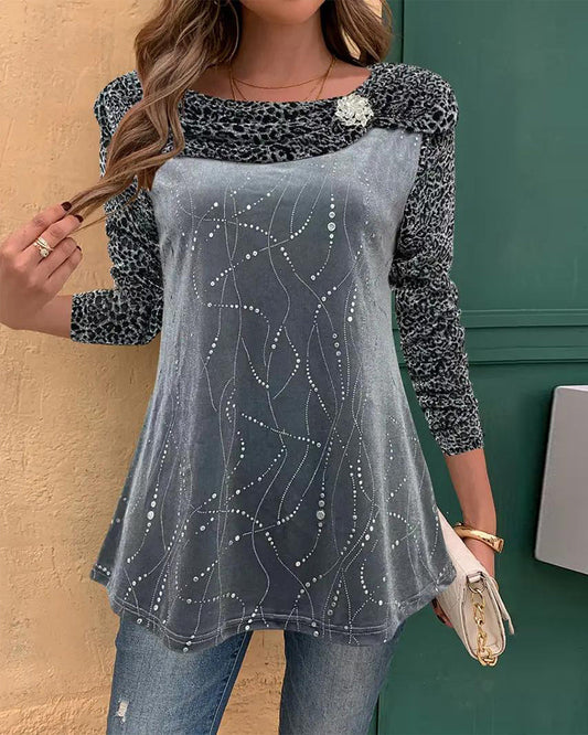 Naira™ | Leopardenprint Oberteil