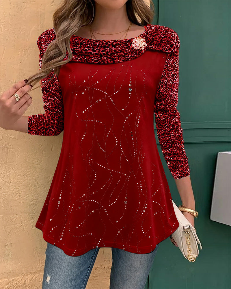 Naira™ | Leopardenprint Oberteil