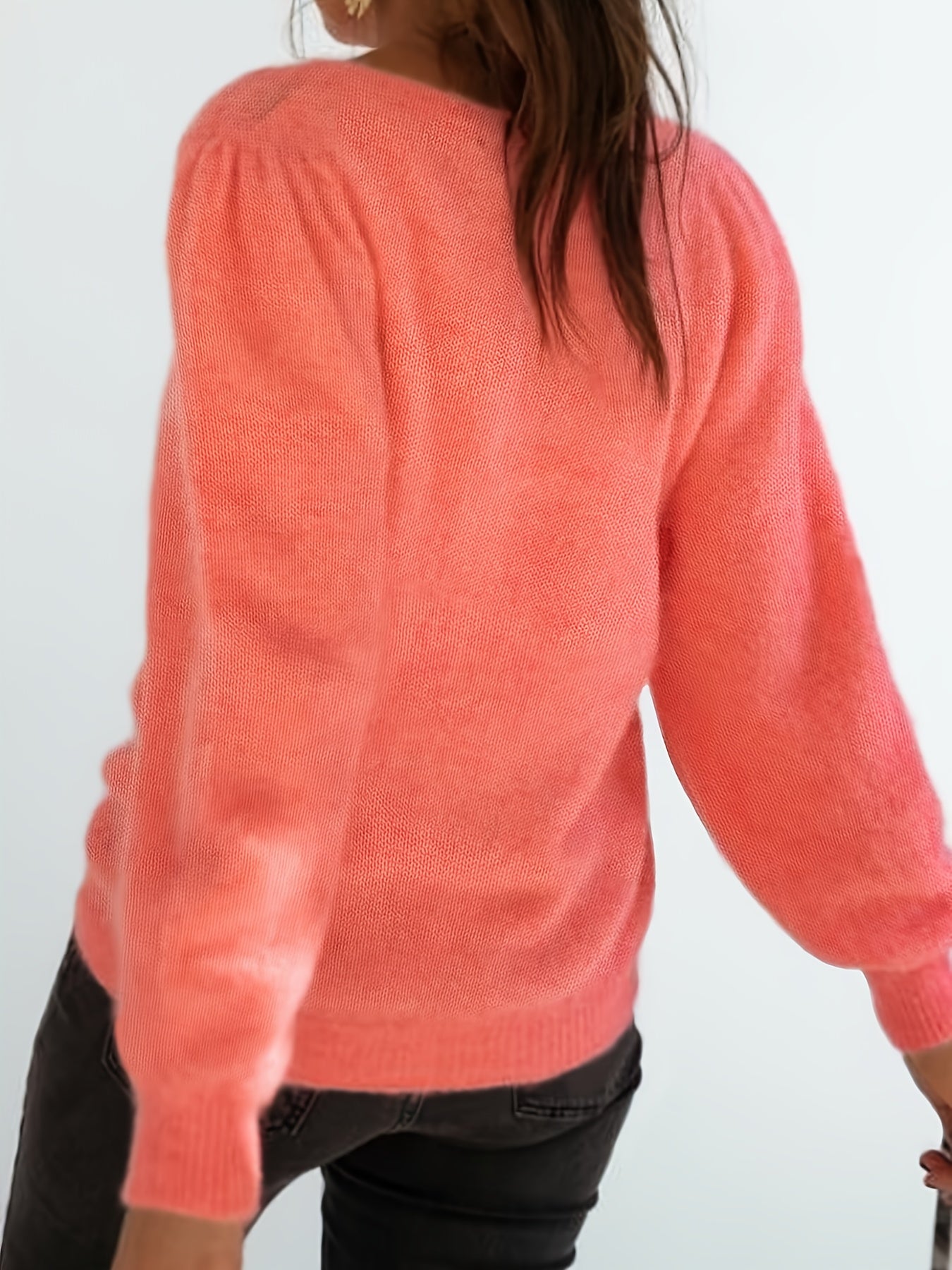 Hline™ | Vintage-Pullover in Pastellrosa