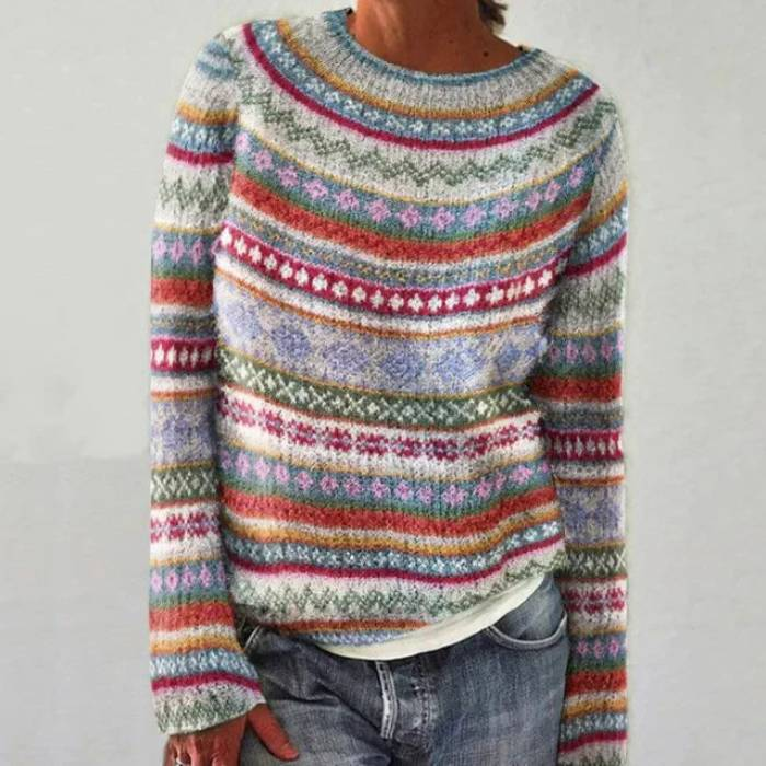 Emily™ - Gemütlicher Retro-Pullover