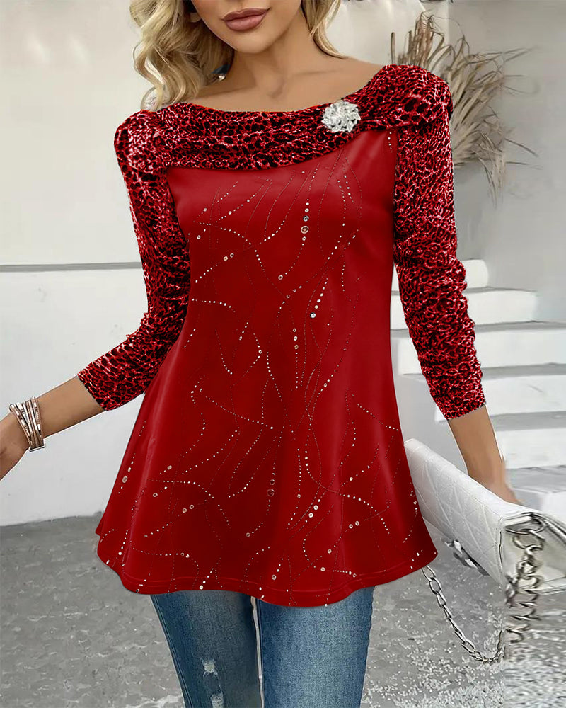 Naira™ | Leopardenprint Oberteil