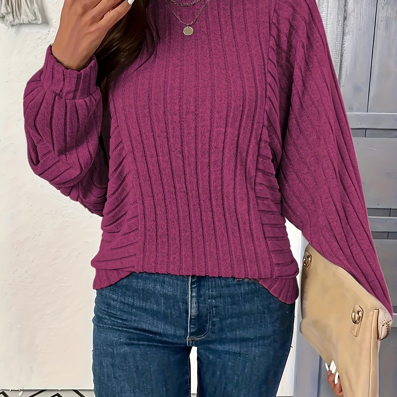 Solenne™ | ärmelloses, lässiges Pullover-T-Shirt