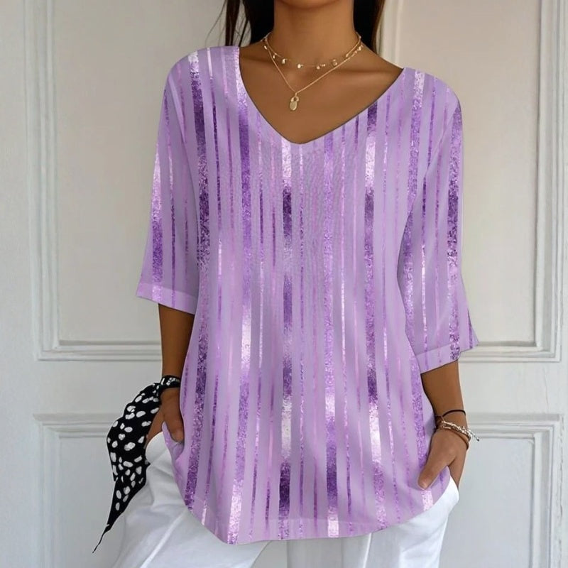Luisa™ | Lässige gestreifte Bluse