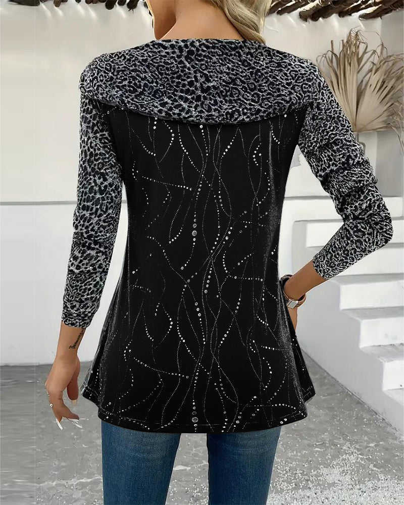 Naira™ | Leopardenprint Oberteil