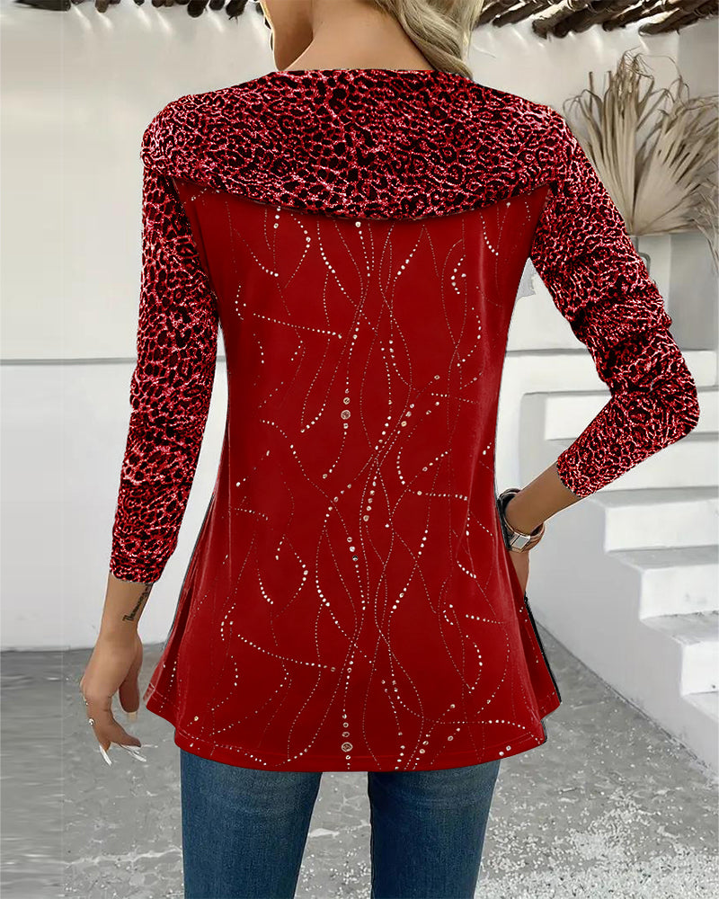 Naira™ | Leopardenprint Oberteil
