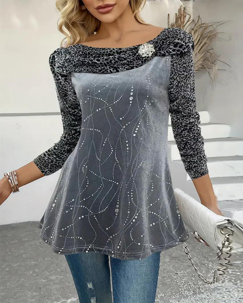 Naira™ | Leopardenprint Oberteil