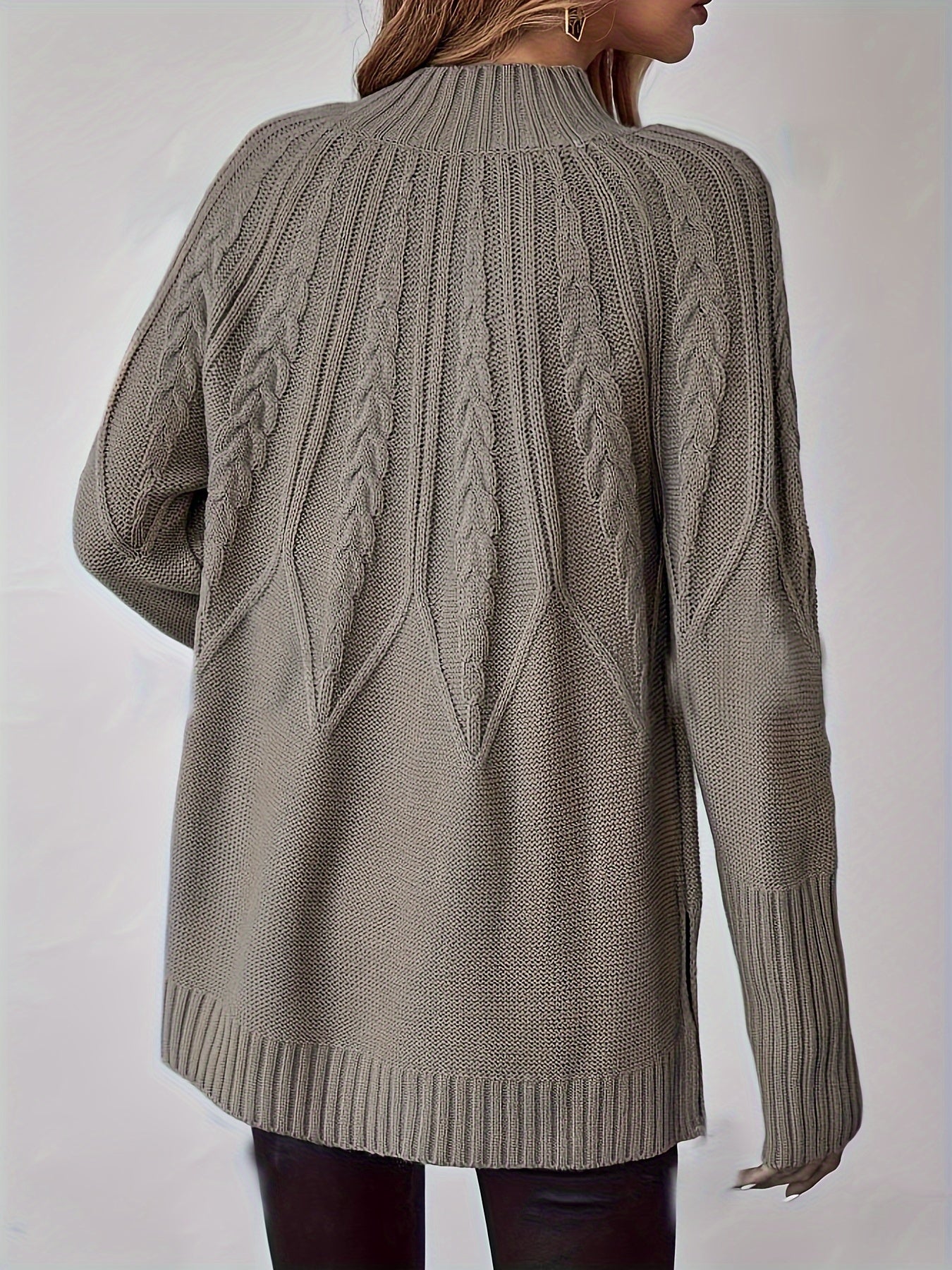 Liliane™ | Lavendelfarbener Rundhalspullover