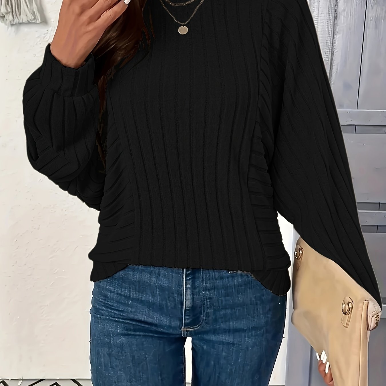 Solenne™ | ärmelloses, lässiges Pullover-T-Shirt