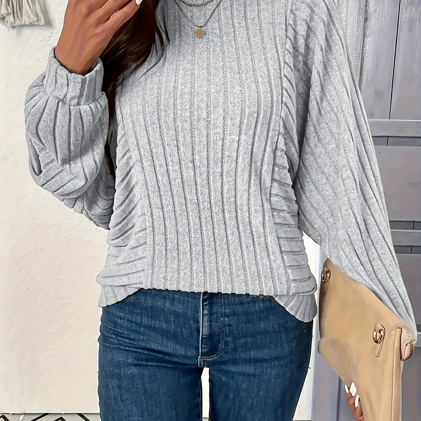 Solenne™ | ärmelloses, lässiges Pullover-T-Shirt