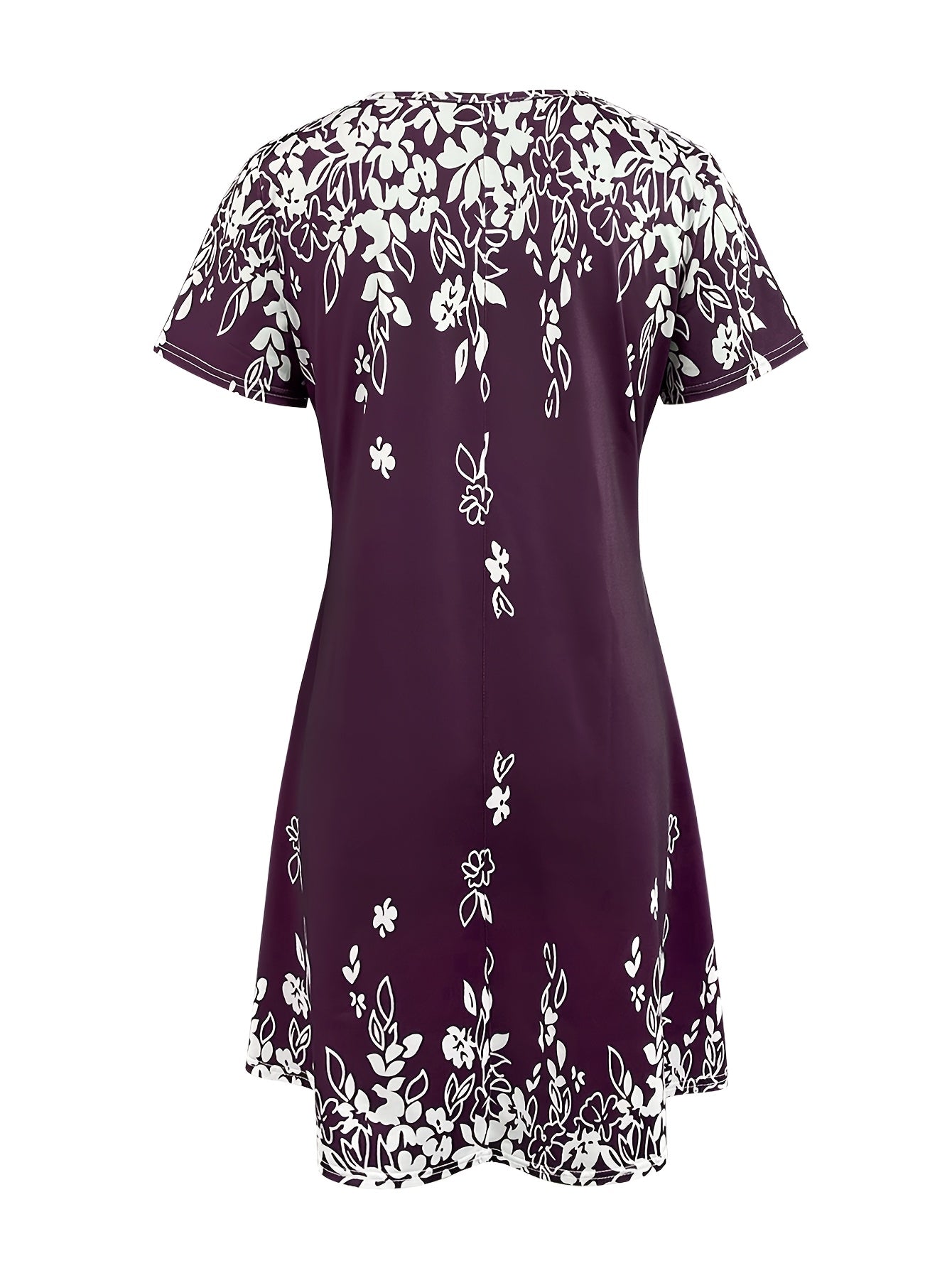 Geblümtes Vintage-Kleid