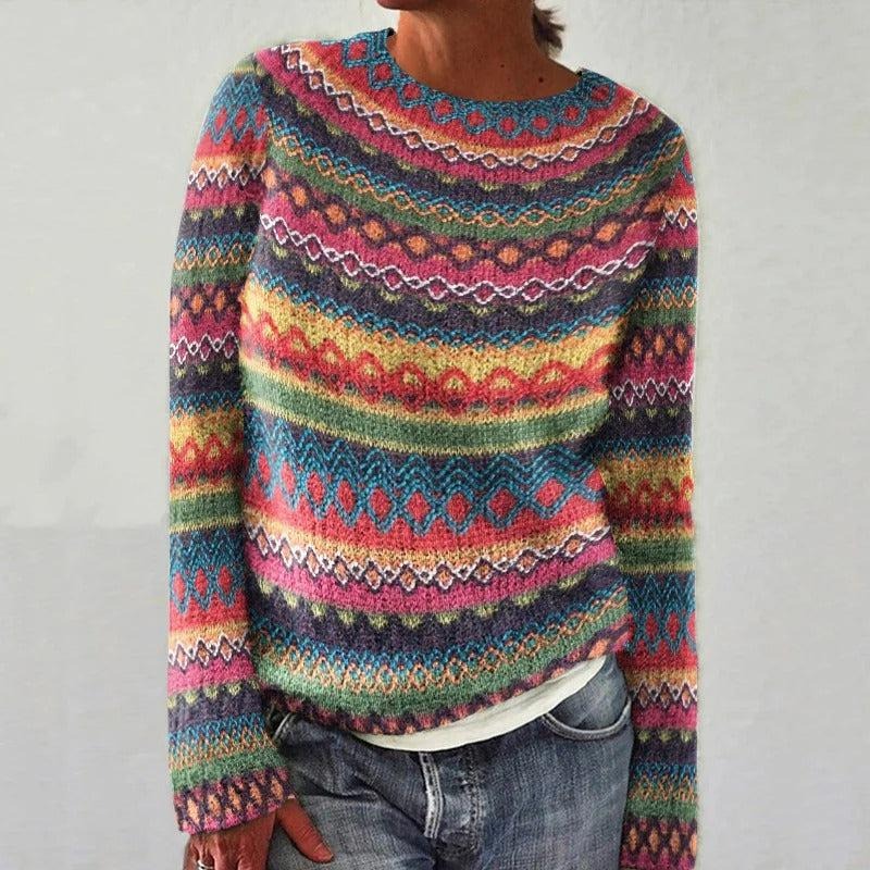 Emily™ - Gemütlicher Retro-Pullover