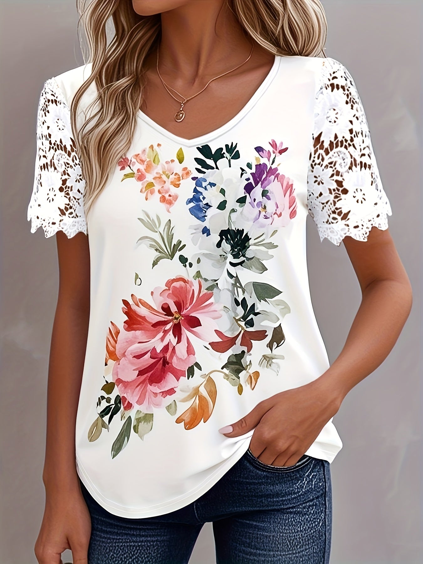 T-Shirt BlütenSpitze
