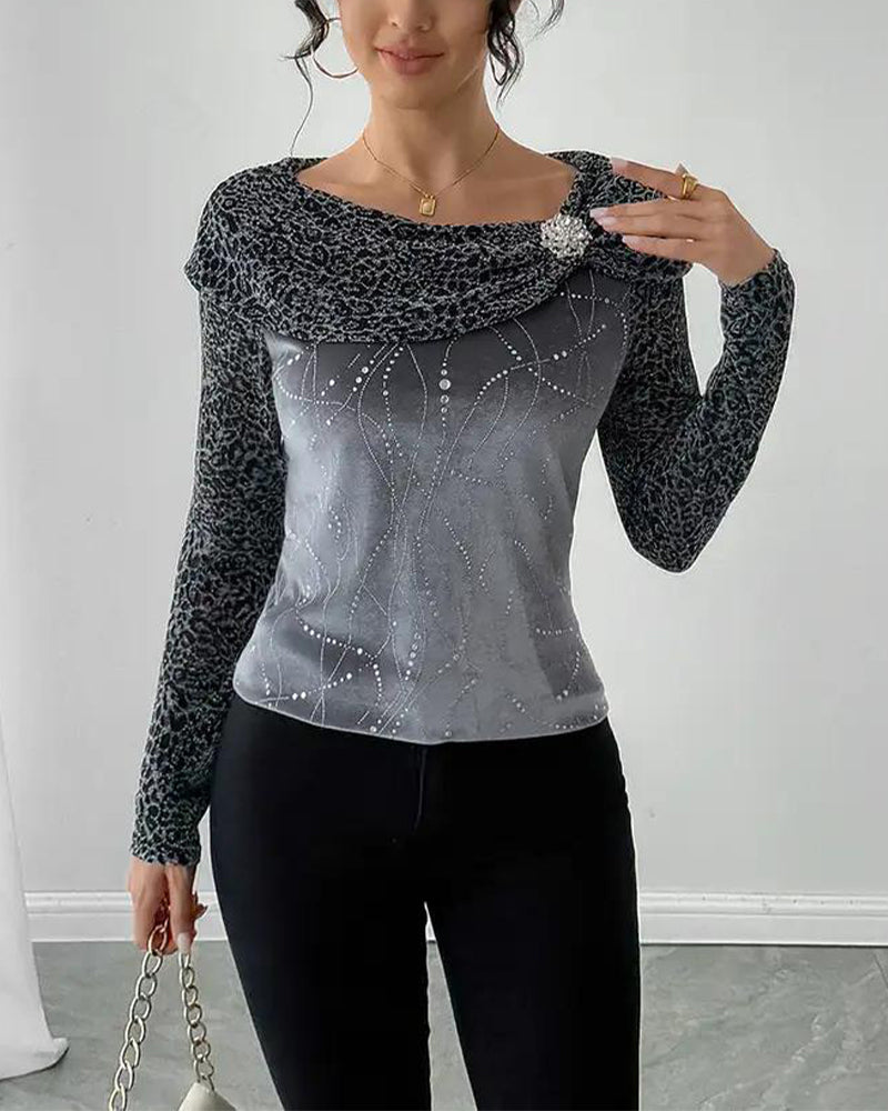 Naira™ | Leopardenprint Oberteil