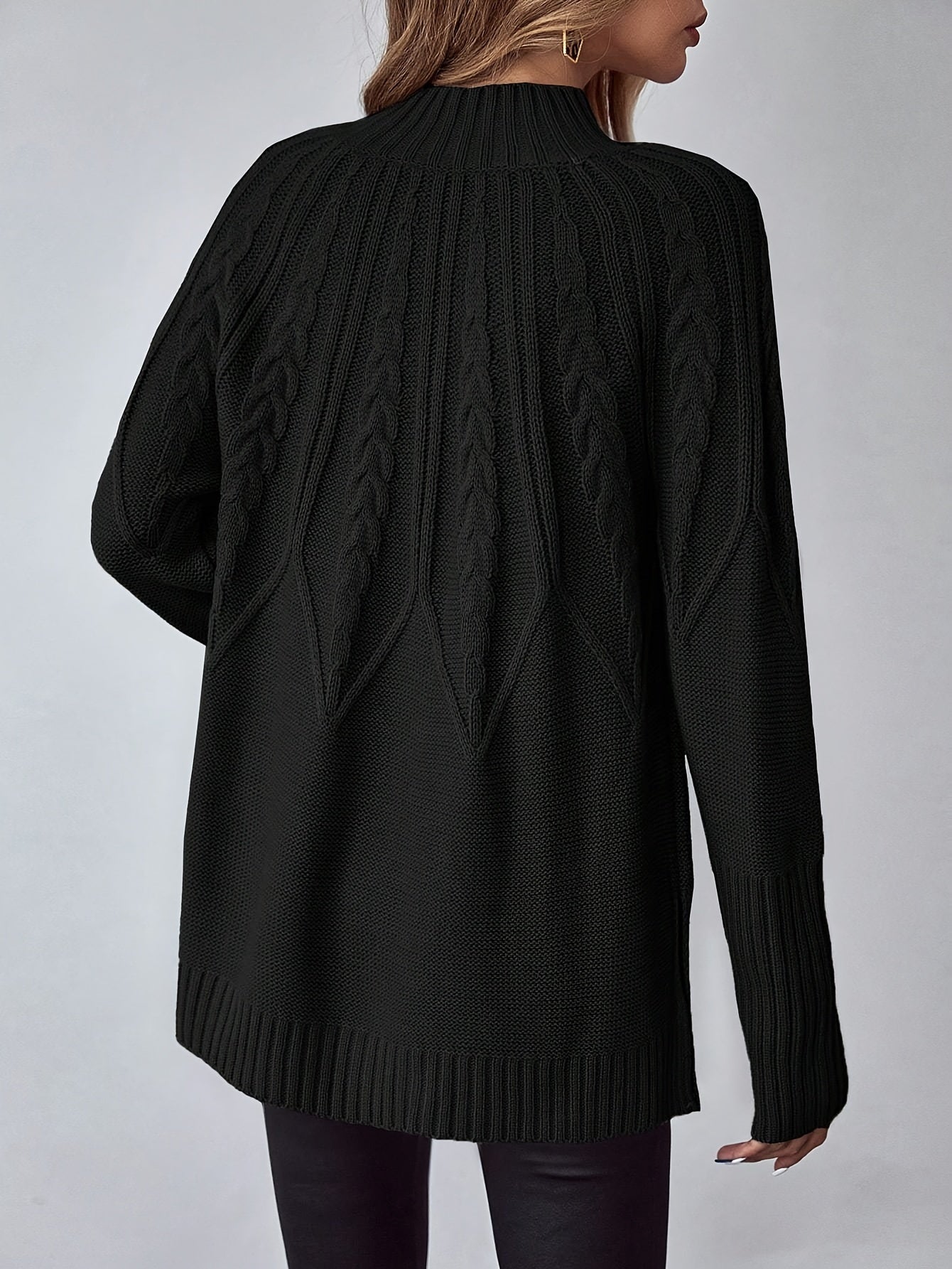 Liliane™ | Lavendelfarbener Rundhalspullover