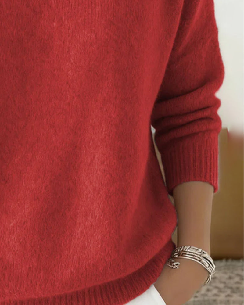 Elane™ | minimalistischer Freizeitpullover
