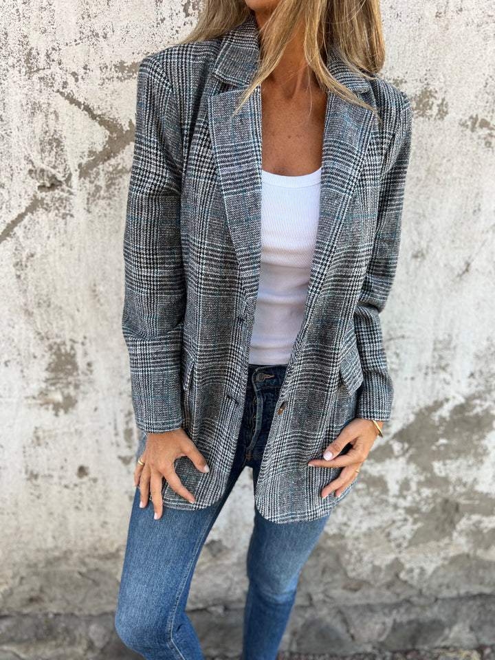 Clarette™ | lässiger karierter Blazer
