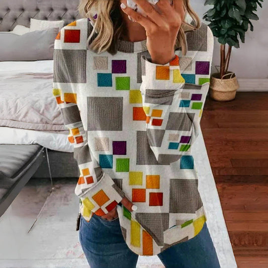 Kalia™ | buntes kariertes T-Shirt