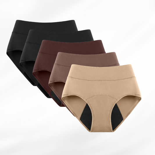 Aurietta SecureSilk Leakproof Underwear – 5 Pack