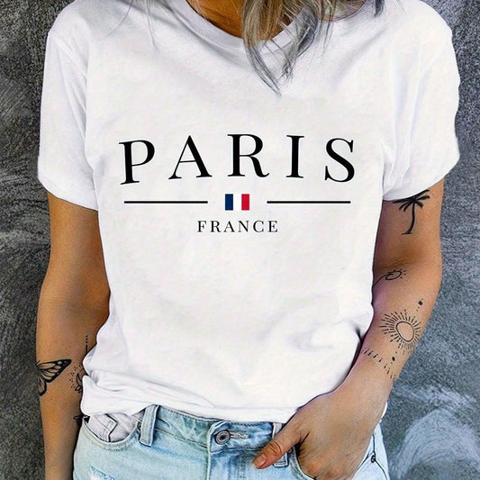 T-Shirt Paris - Kaufen Sie 1, Erhalten Sie 1 Kostenlos